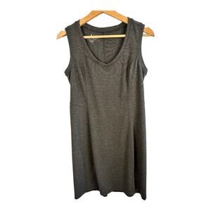 Royal Robbins Womens size Small Charcoal Gray Travelers Tank Dress Stretch